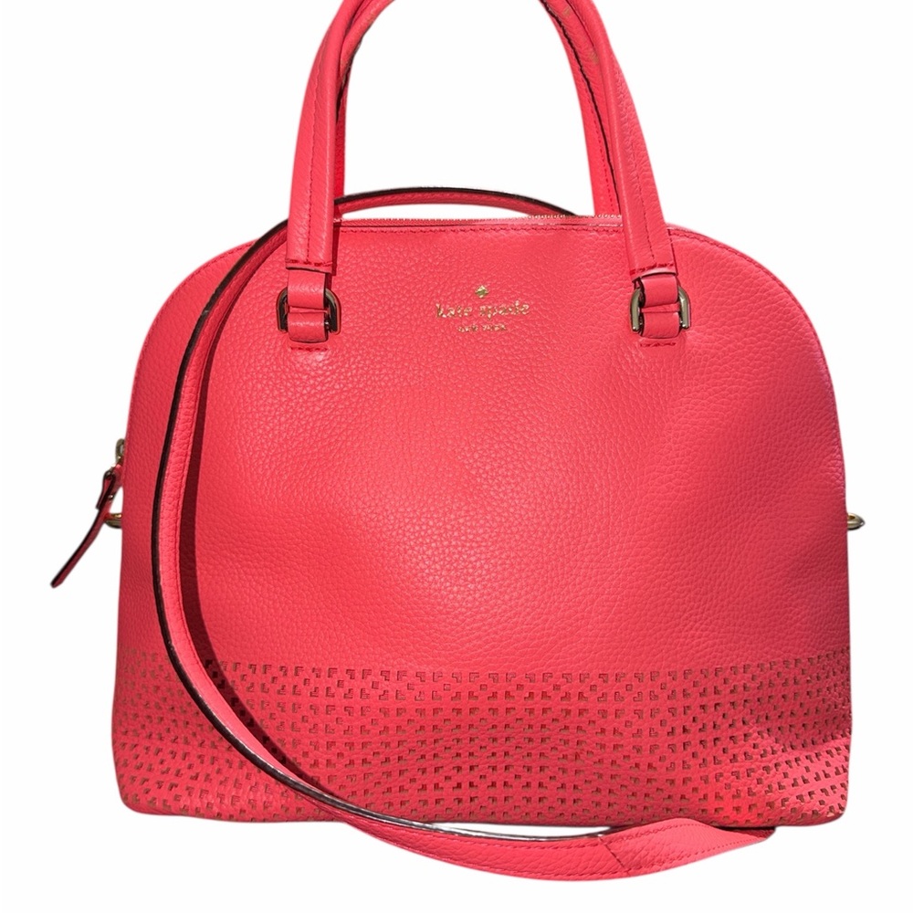 Kate Spade Vibrant Coral Satchel